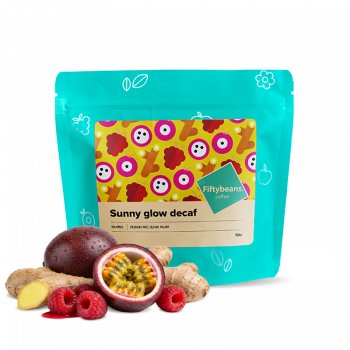 Kolumbie SUNNY GLOW DECAF - bezkofeinová - Fiftybeans