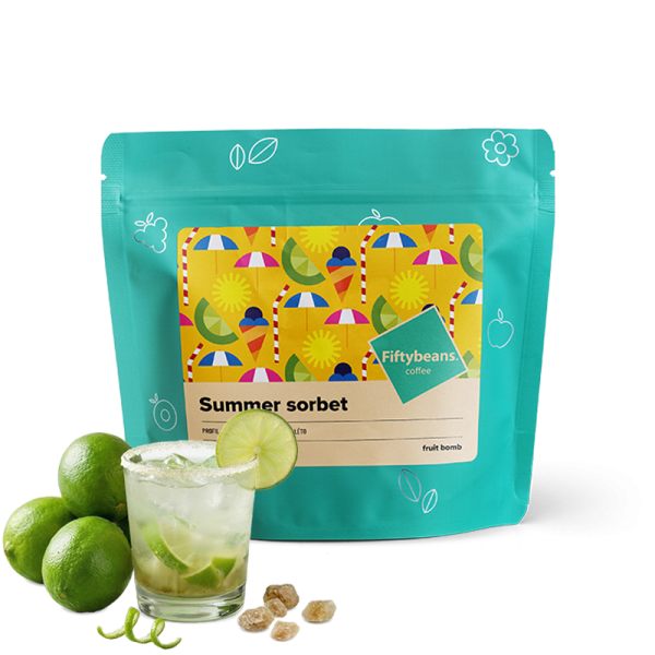 Výběrová káva Fiftybeans SUMMER SORBET - cold brew blend