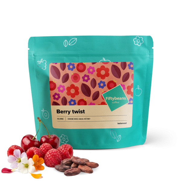 Výběrová káva Fiftybeans Kolumbie BERRY TWIST