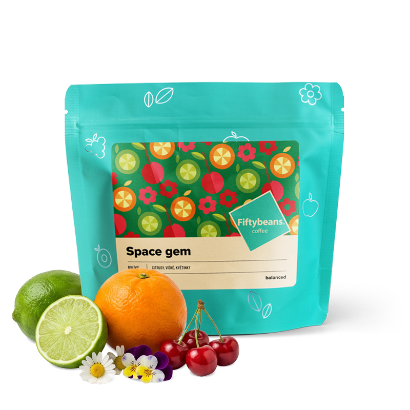 Výběrová káva Fiftybeans Bolívie SPACE GEM