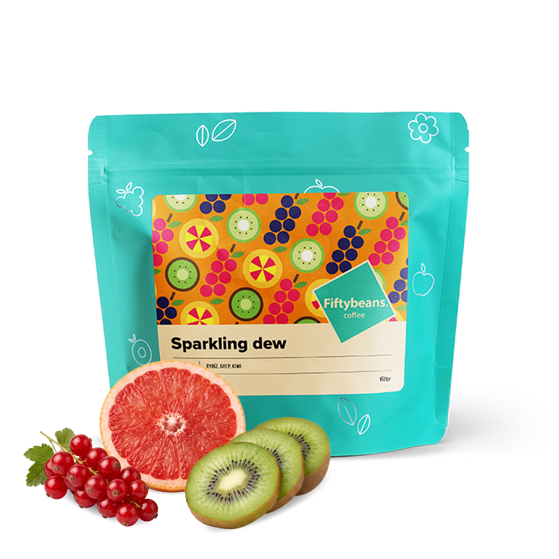 Výběrová káva Fiftybeans Keňa SPARKLING DEW