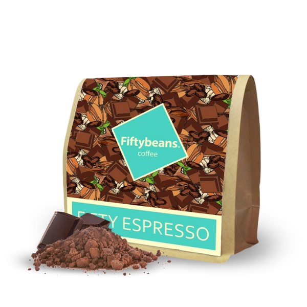 Výběrová káva Fiftybeans FIFTY ESPRESSO blend