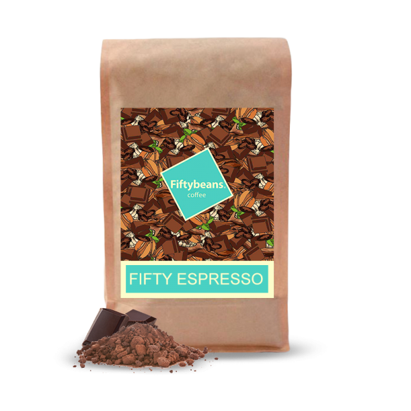 Výběrová káva Fiftybeans FIFTY ESPRESSO blend - 1000g