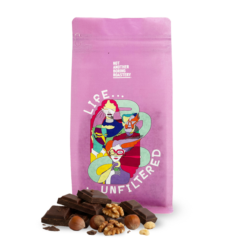 Výběrová káva Not Another Boring Roastery Brazílie CERRADO
