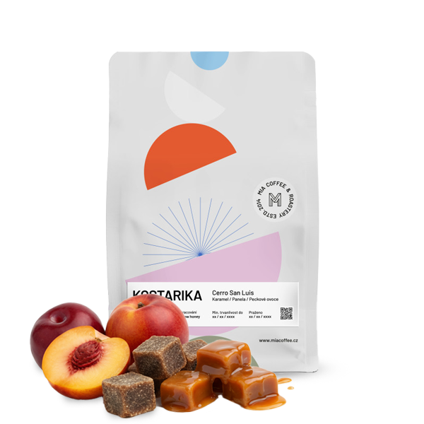 Výběrová káva Mia Coffee Roastery Kostarika CERRO SAN LUIS