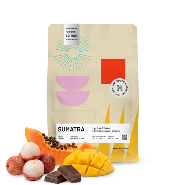 Výběrová káva Mia Coffee Roastery Indonésie SUMATRA LYCHEE INFUSED
