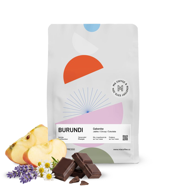 Výběrová káva Mia Coffee Roastery Burundi GAKENKE