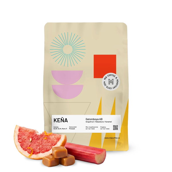 Výběrová káva Mia Coffee Roastery Keňa GATOMBOYA AB