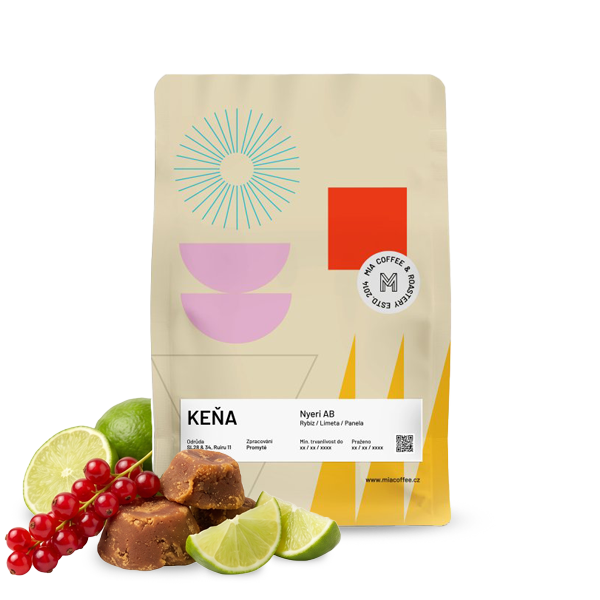 Výběrová káva Mia Coffee Roastery Keňa NYERI AB