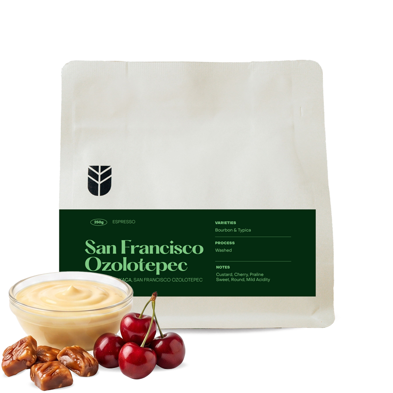 Výběrová káva Subtext Mexiko SAN FRANCISCO OZOLOTEPEC