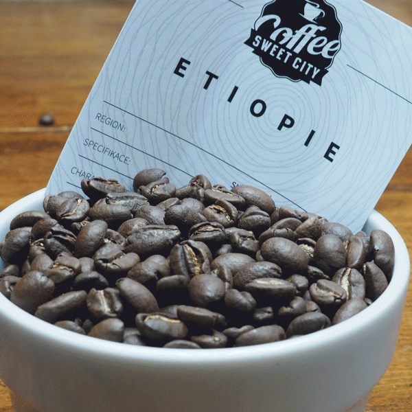 Výběrová káva Sweet City Coffee  Etiopie Sidamo