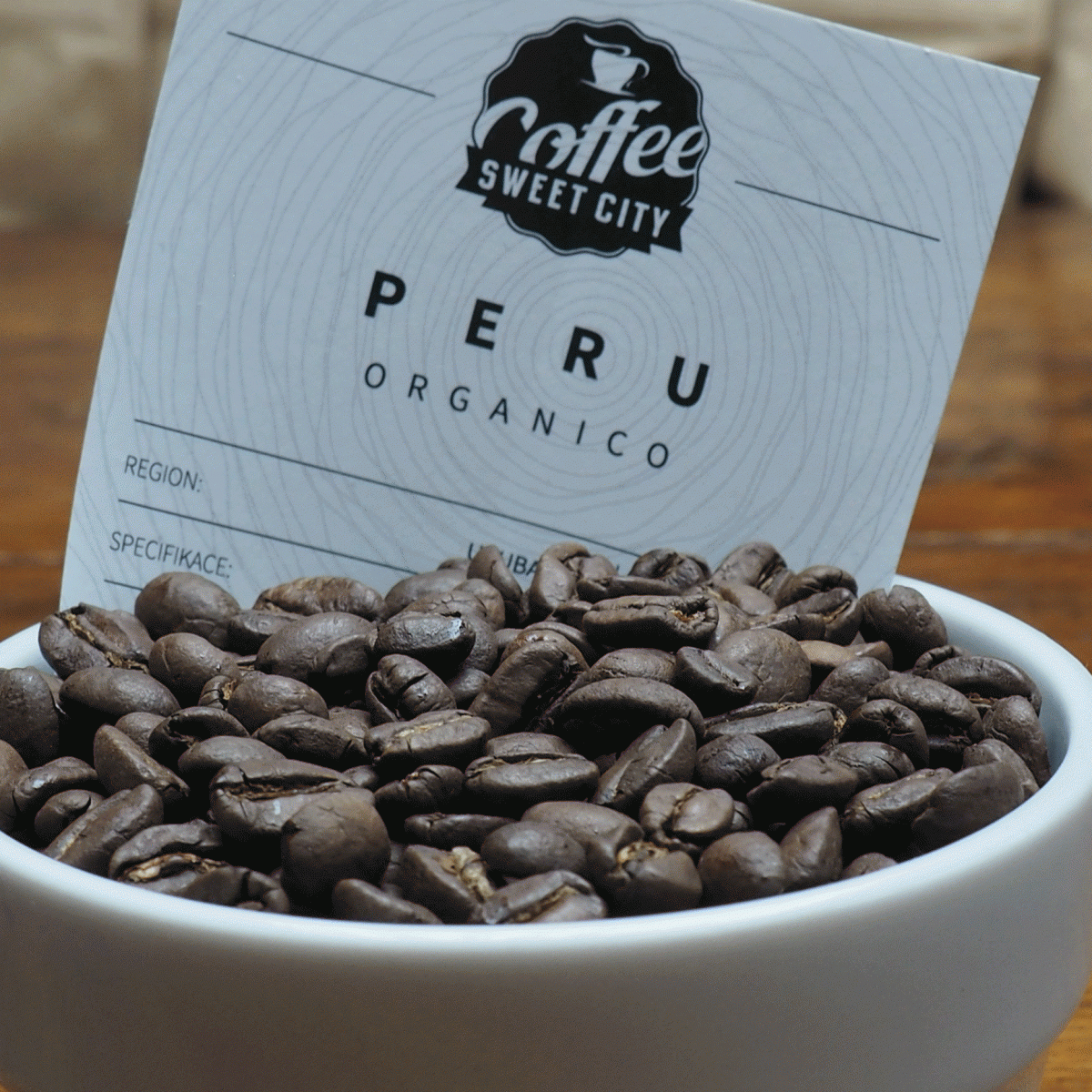 Výběrová káva Sweet City Coffee  Peru Organico