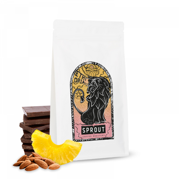 Výběrová káva Sprout Coffee Roasters Etiopie CHECKA - bezkofeinová