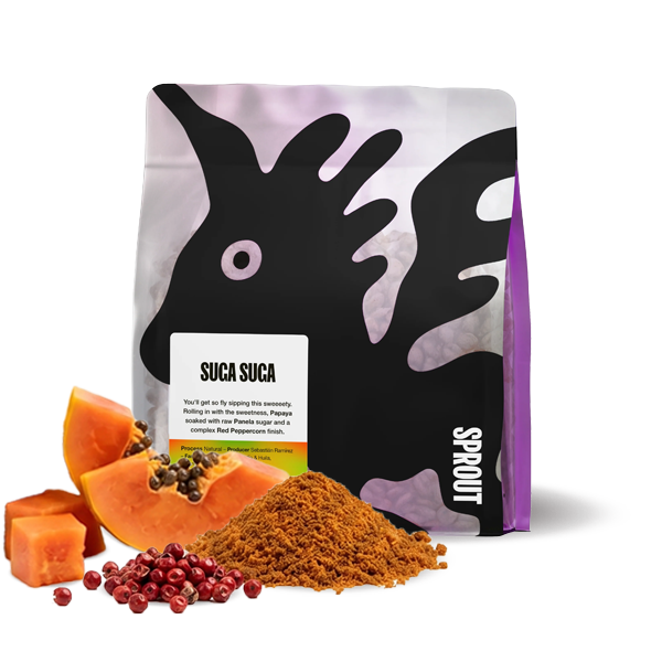 Výběrová káva Sprout Coffee Roasters Kolumbie SUGA SUGA - 200g