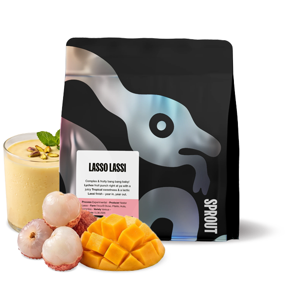 Výběrová káva Sprout Coffee Roasters Kolumbie LASSO LASSI 
