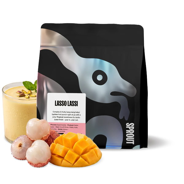 Výběrová káva Sprout Coffee Roasters Kolumbie LASSO LASSI 
