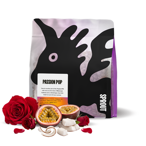 Výběrová káva Sprout Coffee Roasters Kolumbie PASSION POP