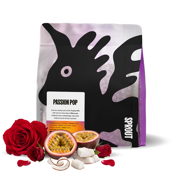 Výběrová káva Sprout Coffee Roasters Kolumbie PASSION POP