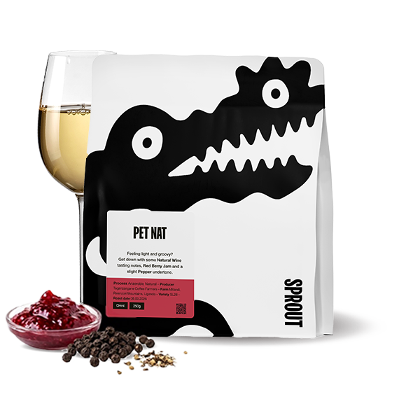 Výběrová káva Sprout Coffee Roasters Uganda PET NAT
