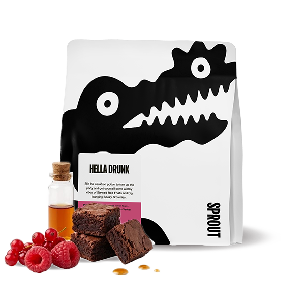 Výběrová káva Sprout Coffee Roasters Kostarika HELLA DRUNK