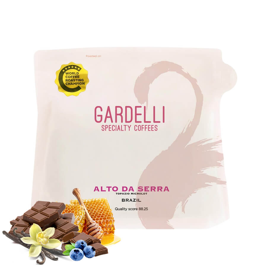 Výběrová káva Gardelli Coffee Brazílie ALTO DA SERRA