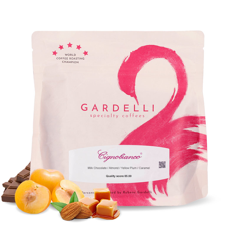 Výběrová káva Gardelli Coffee CIGNOBIANCO® SIGNATURE BLEND