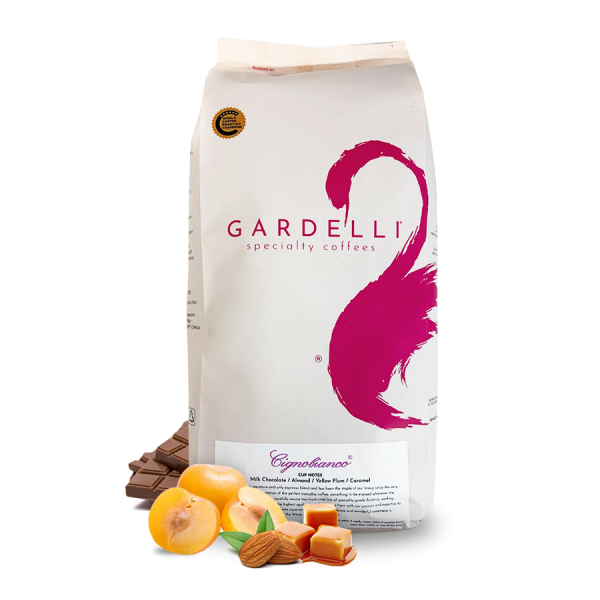 Výběrová káva Gardelli Coffee CIGNOBIANCO® SIGNATURE BLEND - 1000g
