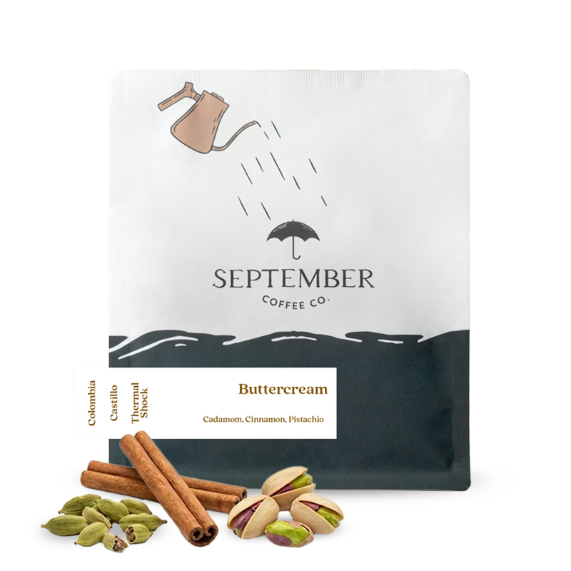 Výběrová káva September Coffee Kolumbie BUTTERCREAM
