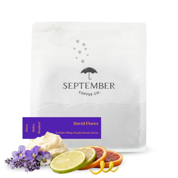 Výběrová káva September Coffee Peru DAVID FLORES - 200g