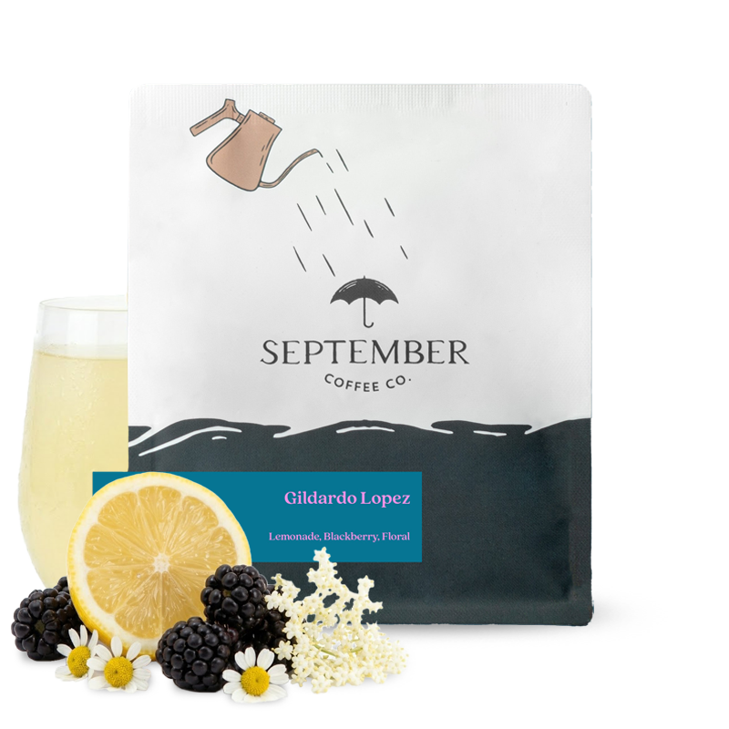 Výběrová káva September Coffee Kolumbie GILDARDO LOPEZ