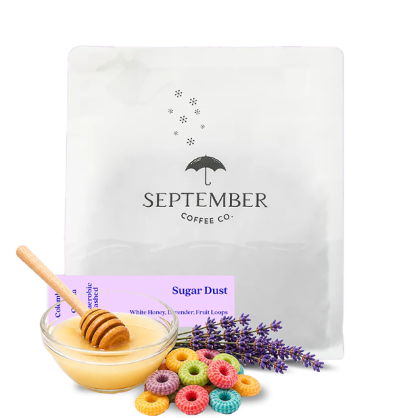 Výběrová káva September Coffee Kolumbie SUGAR DUST - 200g