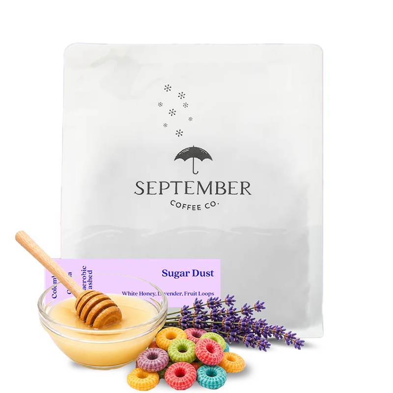 Výběrová káva September Coffee Kolumbie SUGAR DUST - 200g