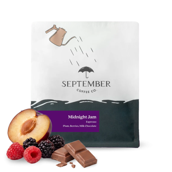 Výběrová káva September Coffee Etiopie MIDNIGHT JAM