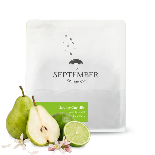 Výběrová káva September Coffee Kolumbie JAVIER CANTILLO - geisha - 200g