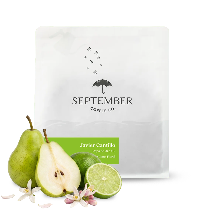 Výběrová káva September Coffee Kolumbie JAVIER CANTILLO - geisha - 200g