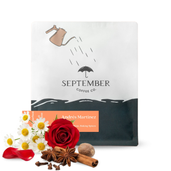 Kolumbie ANDRÉS MARTINEZ - honey chamomille - September Coffee