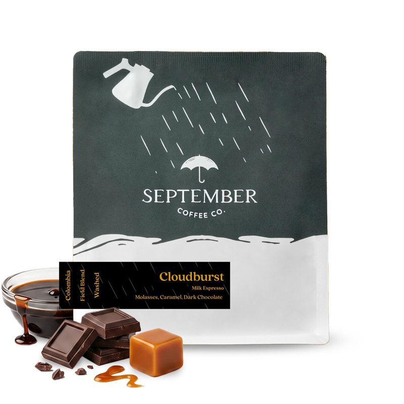 Výběrová káva September Coffee CLOUDBURST ESPRESSO blend