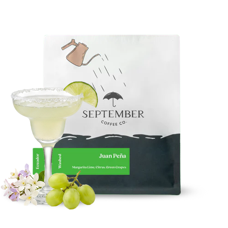 Výběrová káva September Coffee Ekvádor JUAN PEÑA