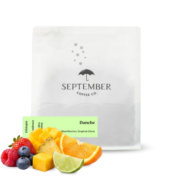 Výběrová káva September Coffee Etiopie DANCHE - hydro honey - 200g