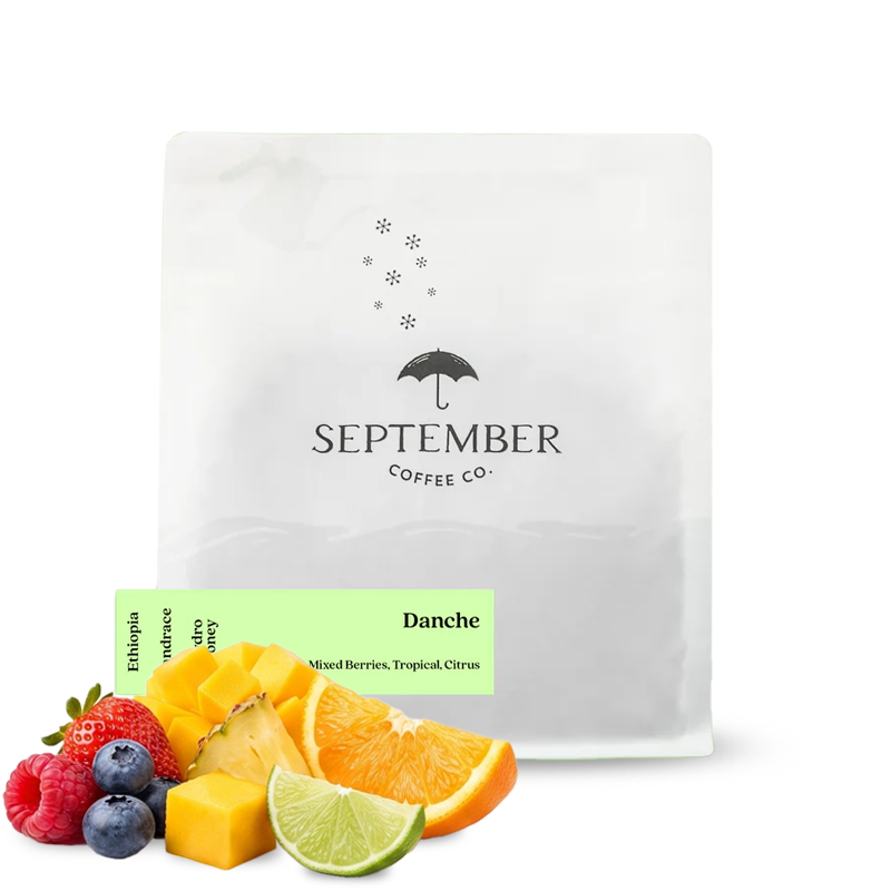 Výběrová káva September Coffee Etiopie DANCHE - hydro honey - 200g