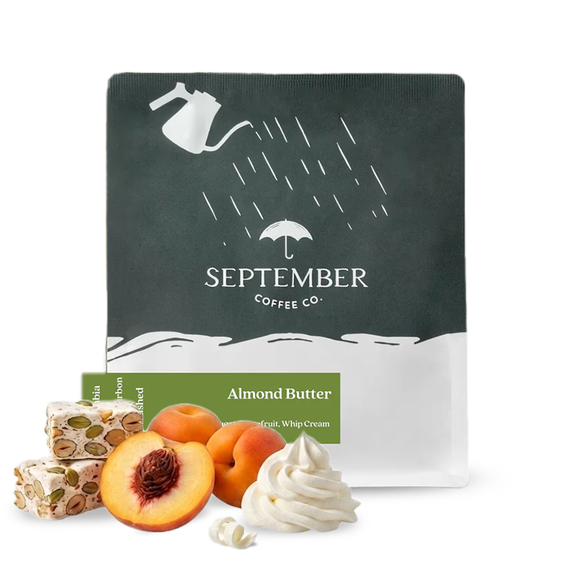 Výběrová káva September Coffee Kolumbie ALMOND BUTTER – espresso