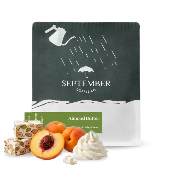 Výběrová káva September Coffee Kolumbie ALMOND BUTTER – espresso