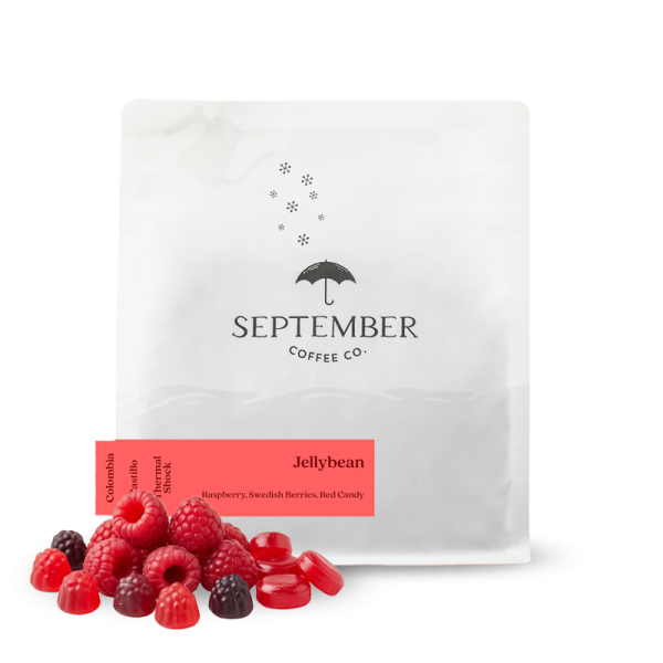Výběrová káva September Coffee Kolumbie JELLY BEAN - 200g