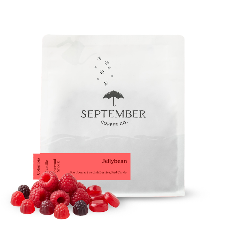 Výběrová káva September Coffee Kolumbie JELLY BEAN - 200g