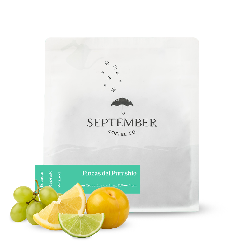 Výběrová káva September Coffee Ekvádor FINCAS DEL PUTUSHIO – 125 g