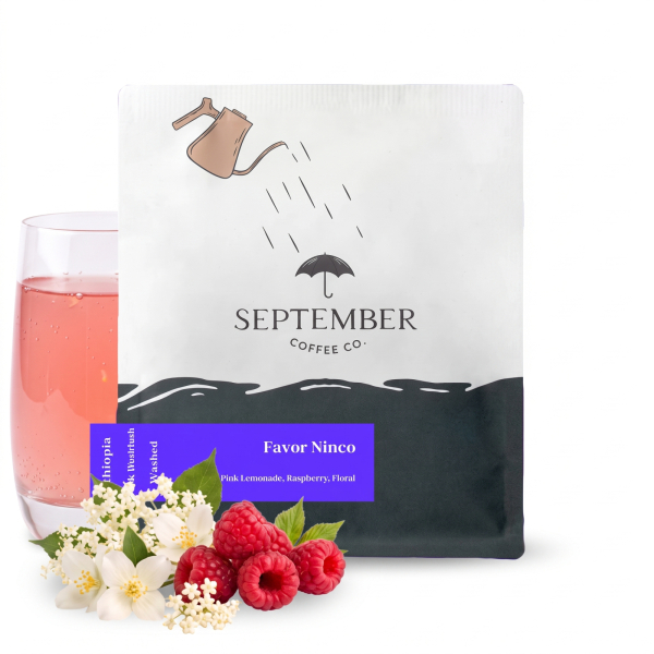 Výběrová káva September Coffee Kolumbie FAVER NINCO - Pink Bourbon