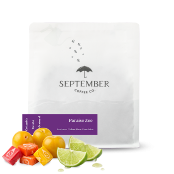 Kolumbie PARAISO ZEO - geisha - 125 g - September Coffee
