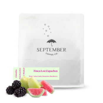 Kolumbie FINCA LOS CAPACHOS - Pink Bourbon - September Coffee