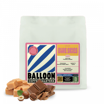 Mexiko BLUE SKIES - bezkofeinová - Balloon Coffee Roasters