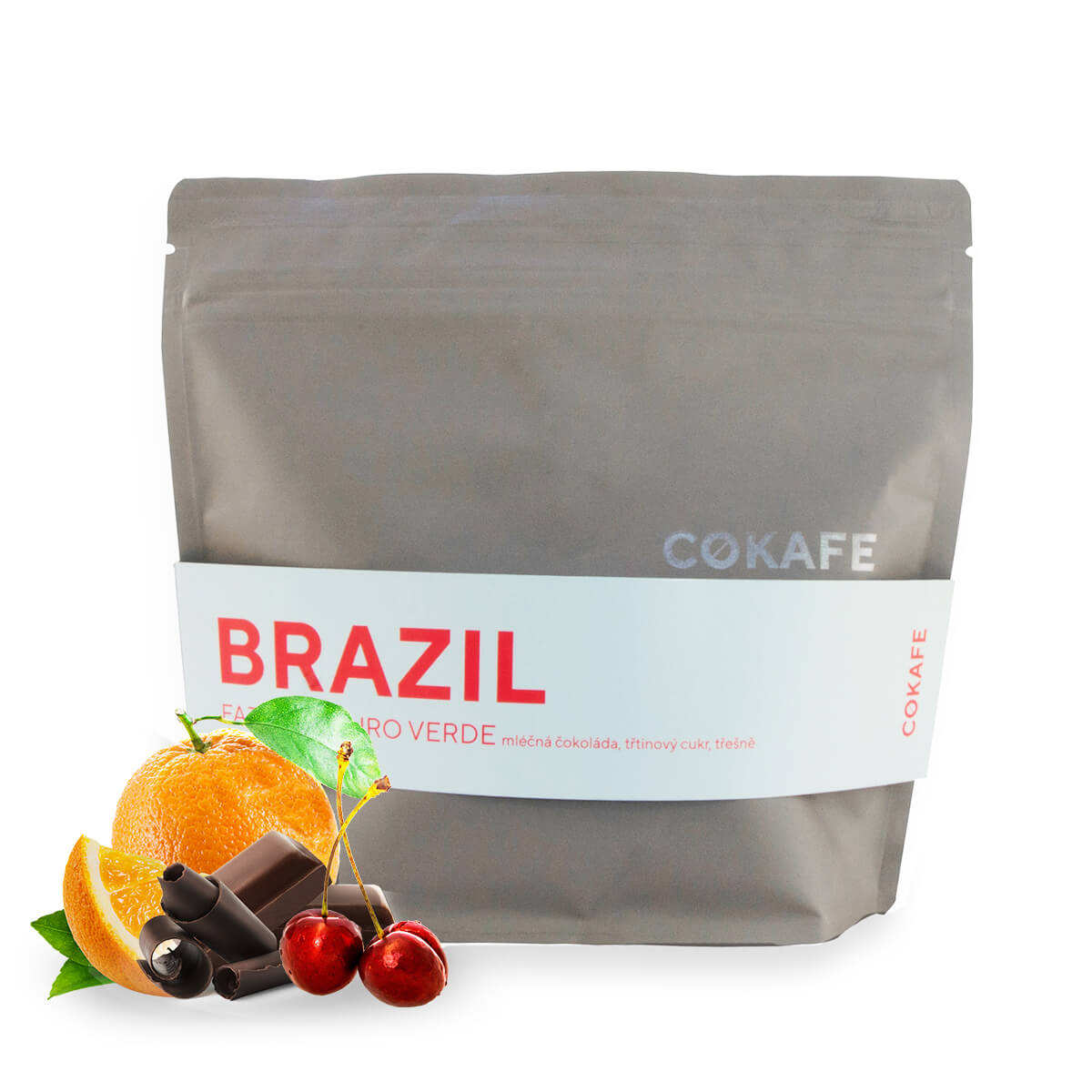 Výběrová káva Cokafe Brazílie FAZENDA OURO VERDE